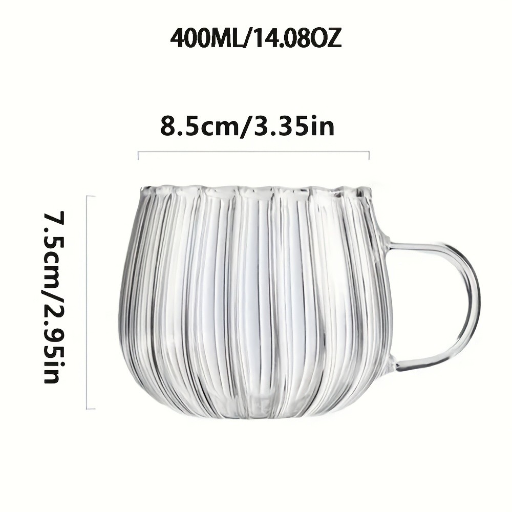 Grinkwell 4pcs Japanese Style Small Pumpkin Coffee Cups