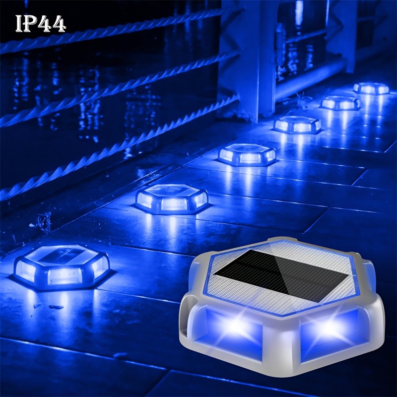 CIMMELO 4/6-Pack Solar Outdoor Deck Lights