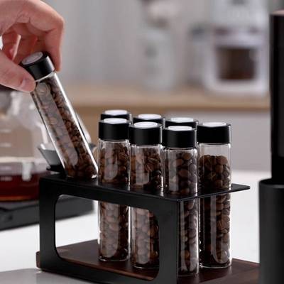 BINCOO Coffee Bean Storage Jar with One-Way Air Vent & Funnel  Preserve Freshness with Style