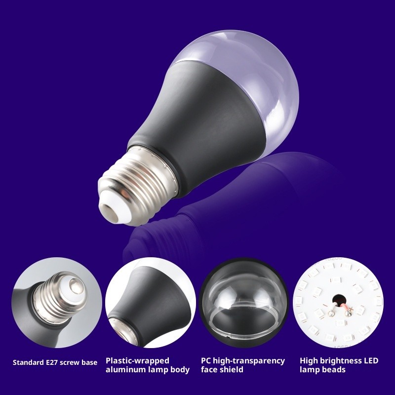 LED Purple Light Bulb