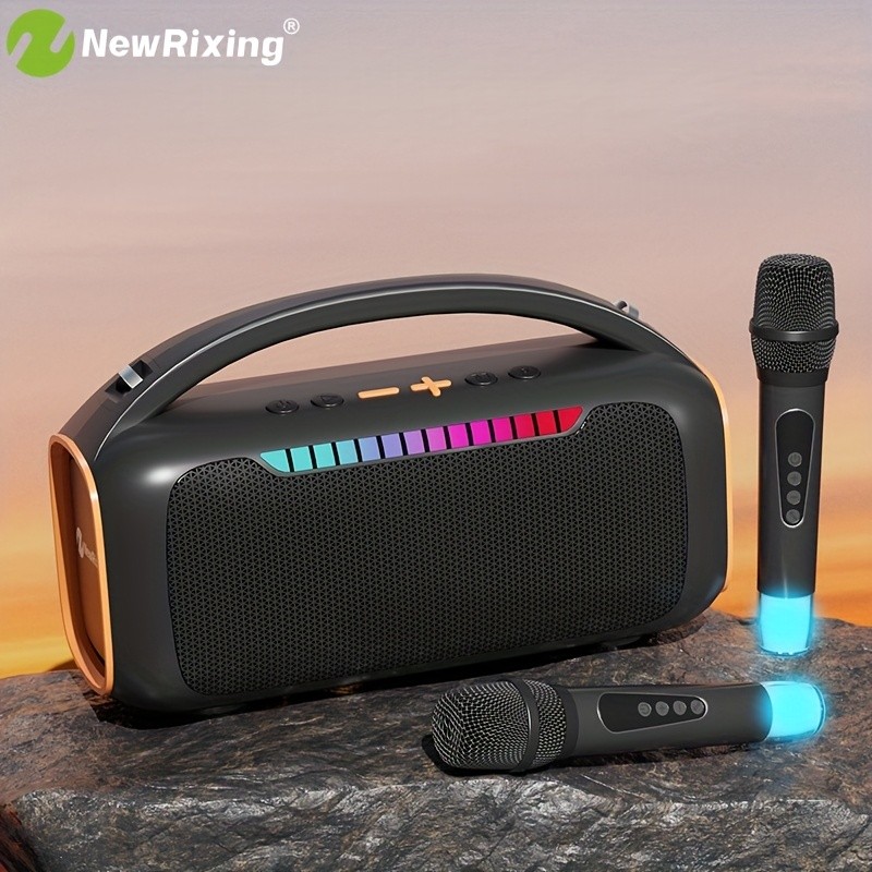 NewRixing Portable Outdoor Party Speaker