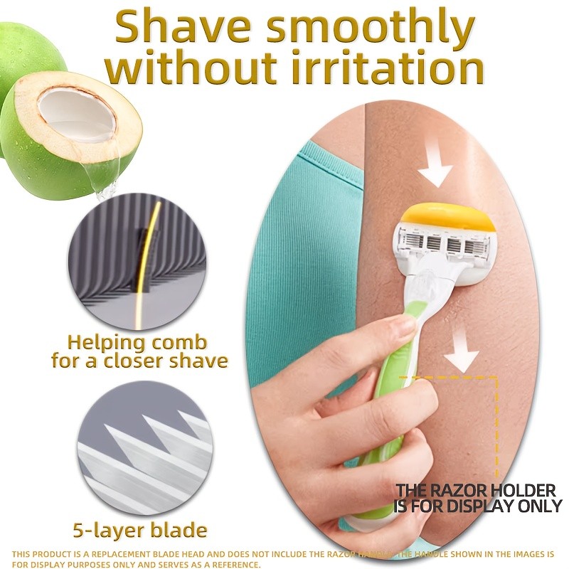 Gillette Venus Coconut Moisturizing Razor Blades