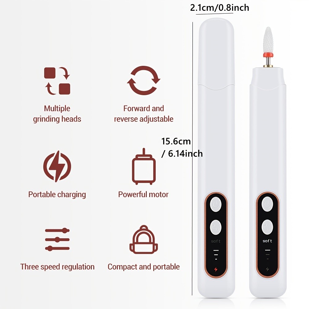 SKYUV Cordless Nail Drill Kit