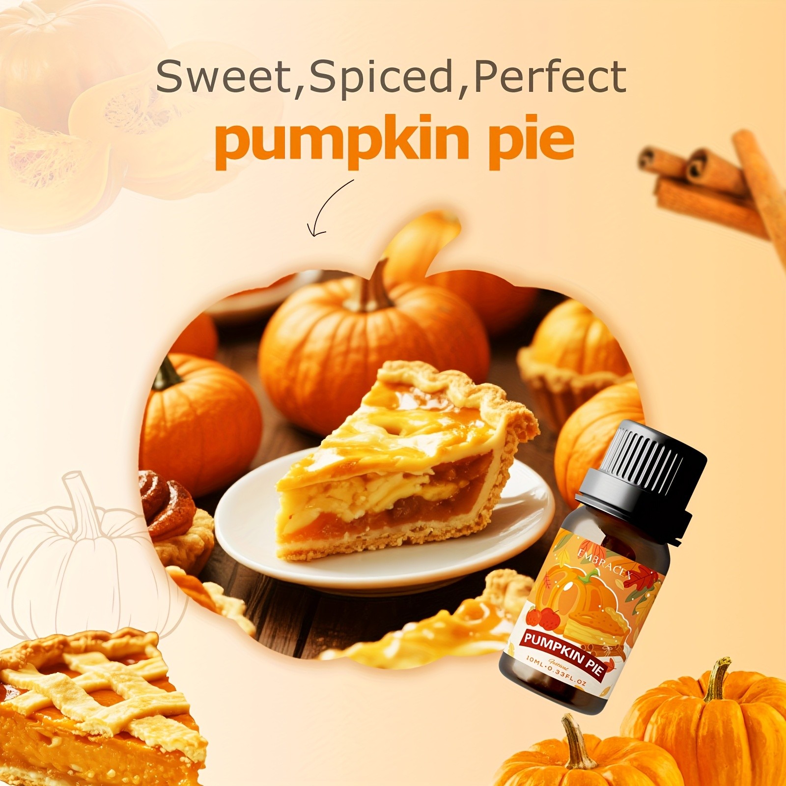 EMBRACEX 10ml Pumpkin Pie Essential Oil