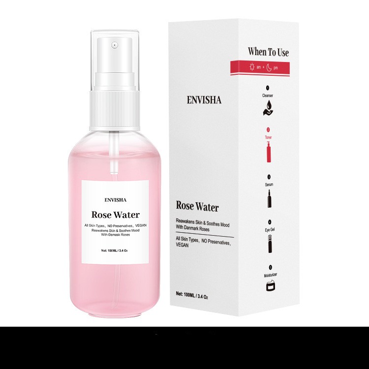 Envisha Rose Water Rejuvenate Your Skin and Elevate Your Mood
