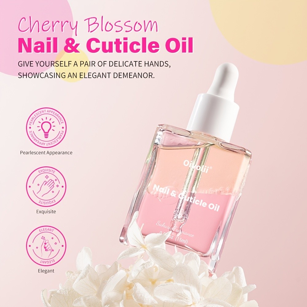 OIVOLII Cherry Blossom Cuticle Oil 0.5fl.oz