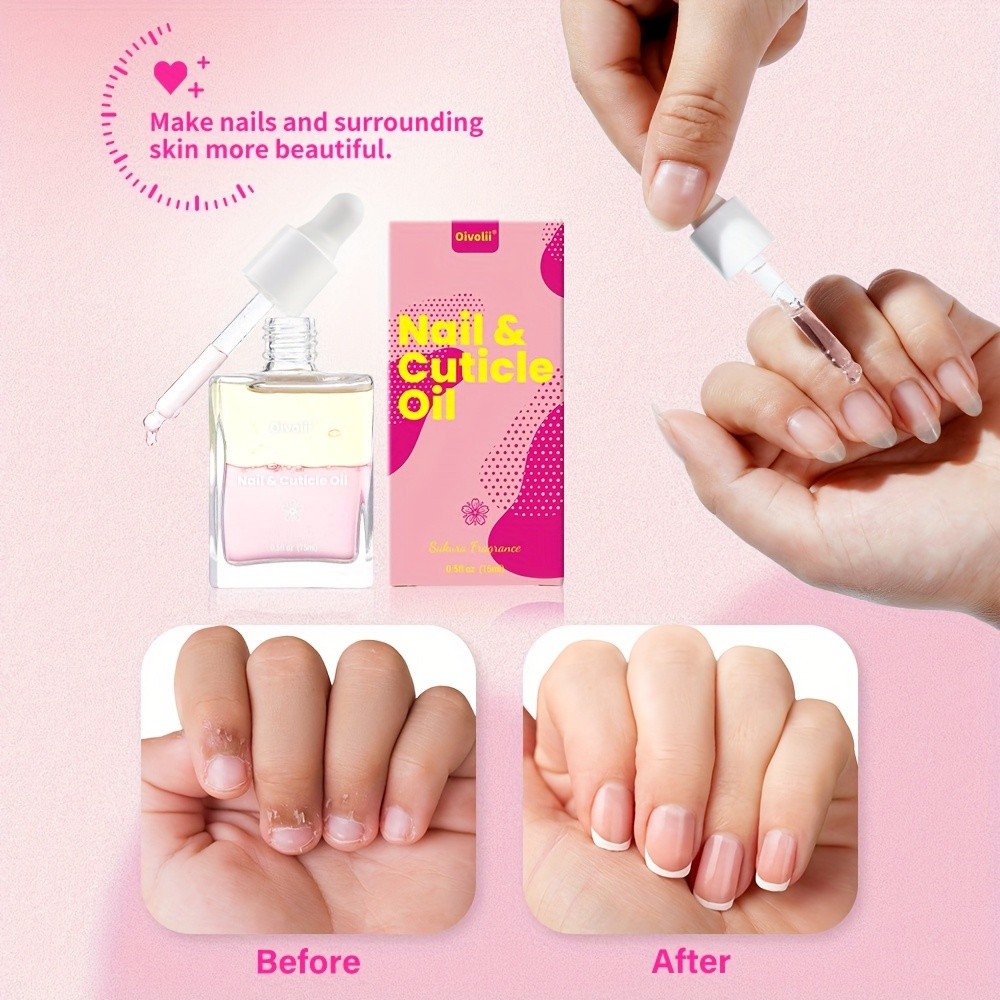 OIVOLII Cherry Blossom Cuticle Oil 0.5fl.oz