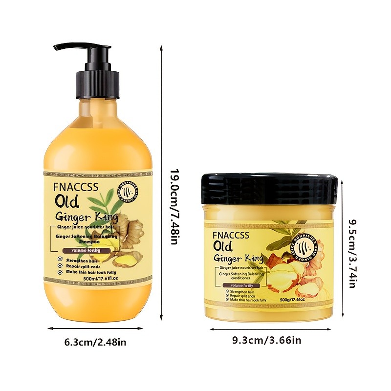 FNACCSS Daowang Ginger Hair Care Set