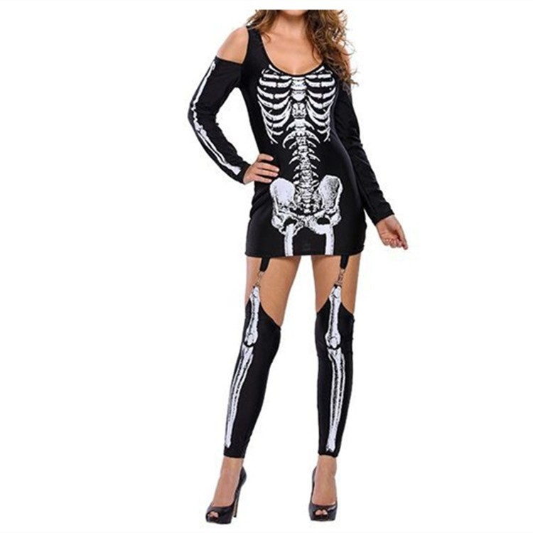 Skeleton Sexy Valentine Costume