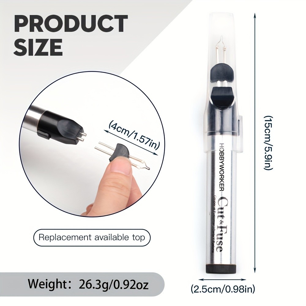 The Hot Line Pen Effortlessly Trim, Burn, and Melt Threads with Precision