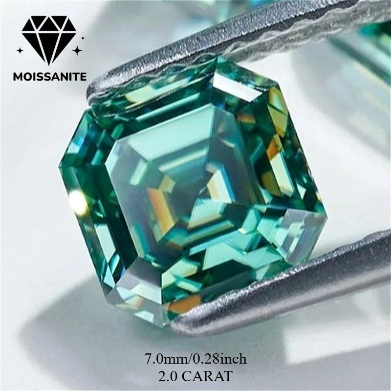 Spark Grow 1/2 Carat Lab-Created Bright Green Artificial Faux Gemstone