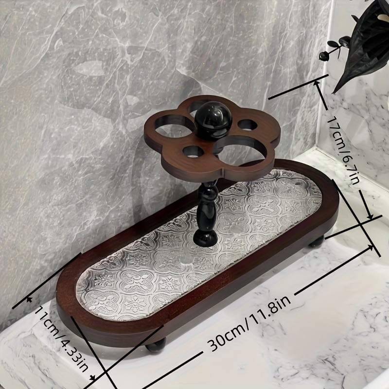 JCJX Vintage Marble-Style Bathroom Organizer