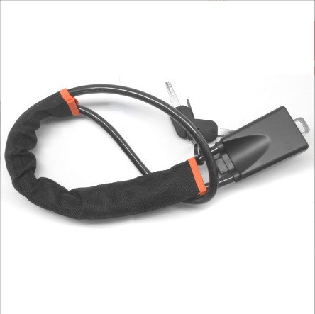 Car Steering Wheel Lock Seat Belt Lock with 3 Keys Anti-Theft Device Accessories