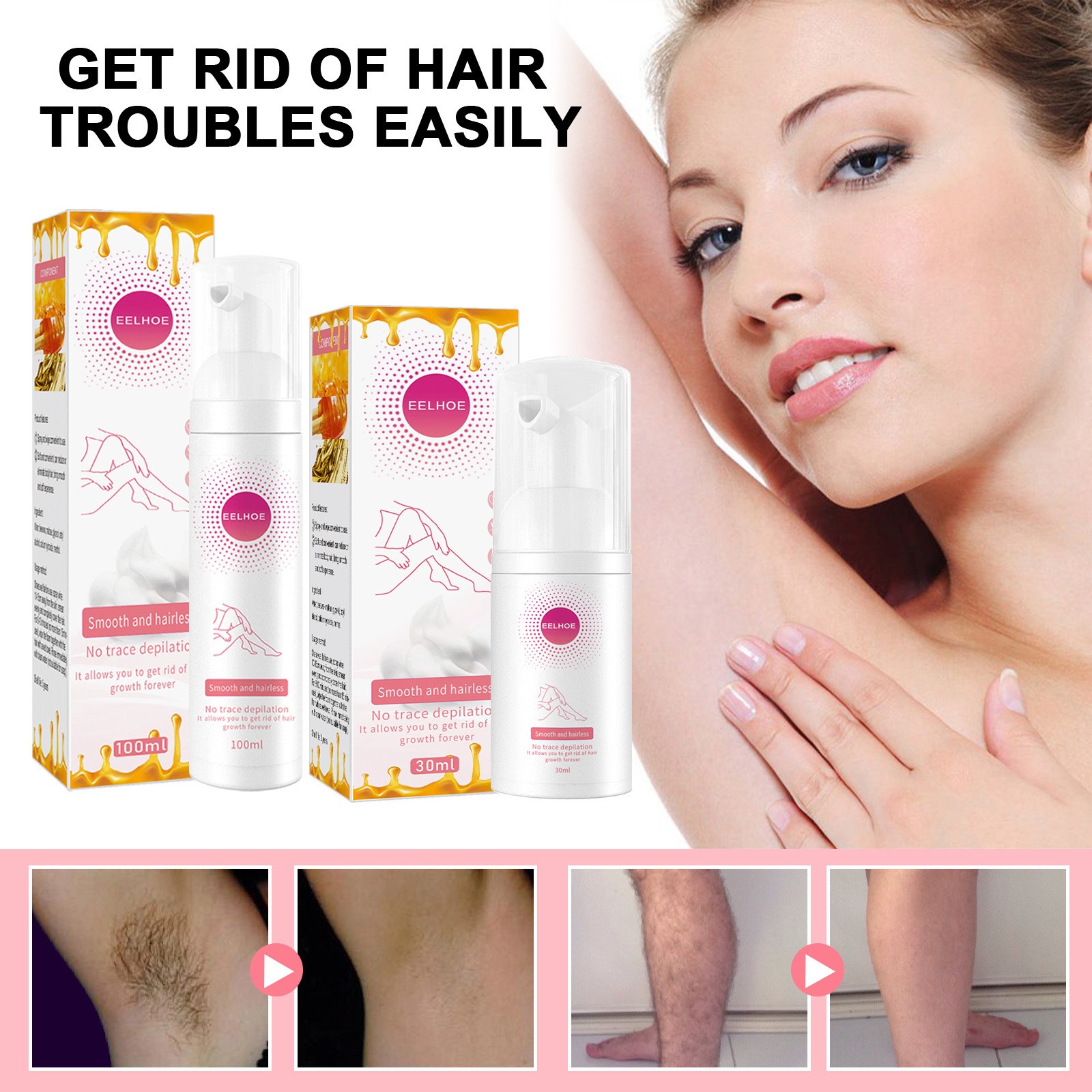 EELHOE Hair Removal Spray