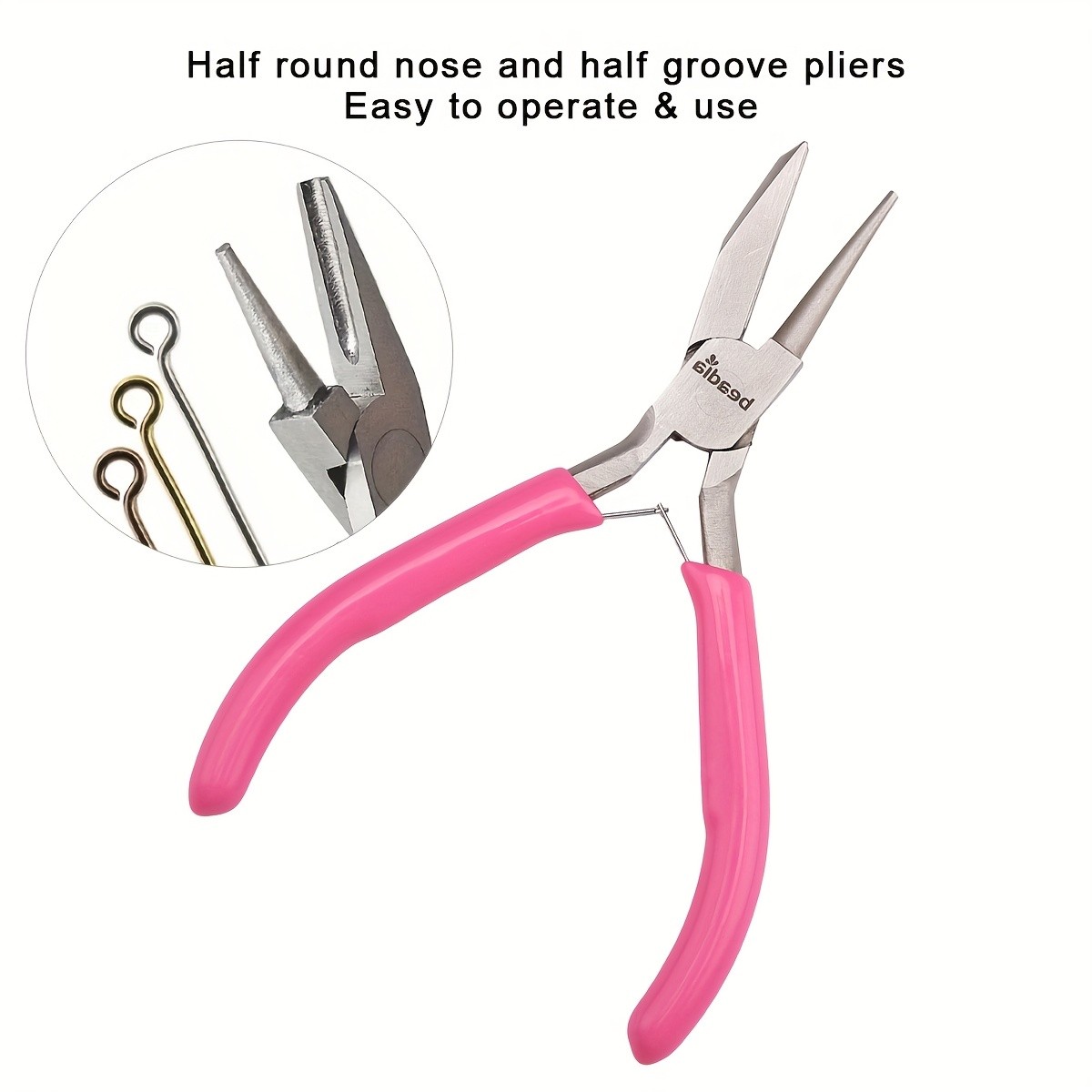 12cm Ergonomic Wire Looping Pliers