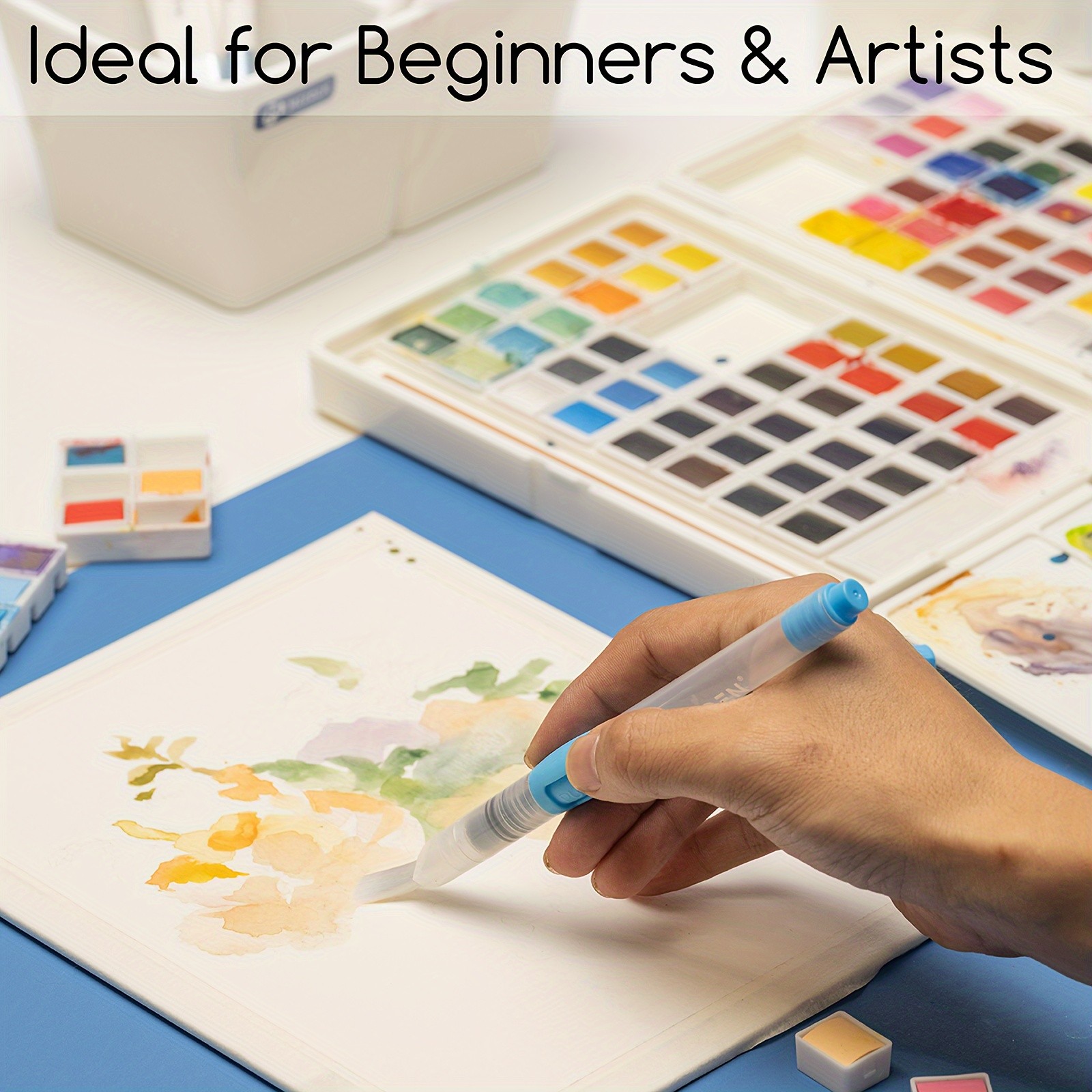 MEEDEN 48/96 Colors Watercolor Paint Set