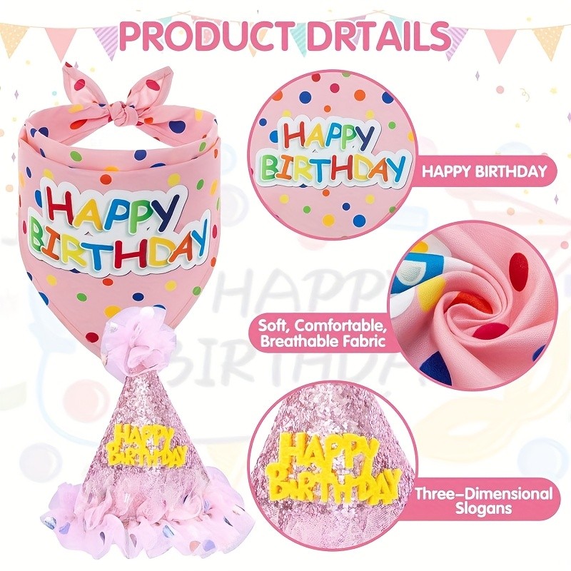 Birthday Accessories for Dogs