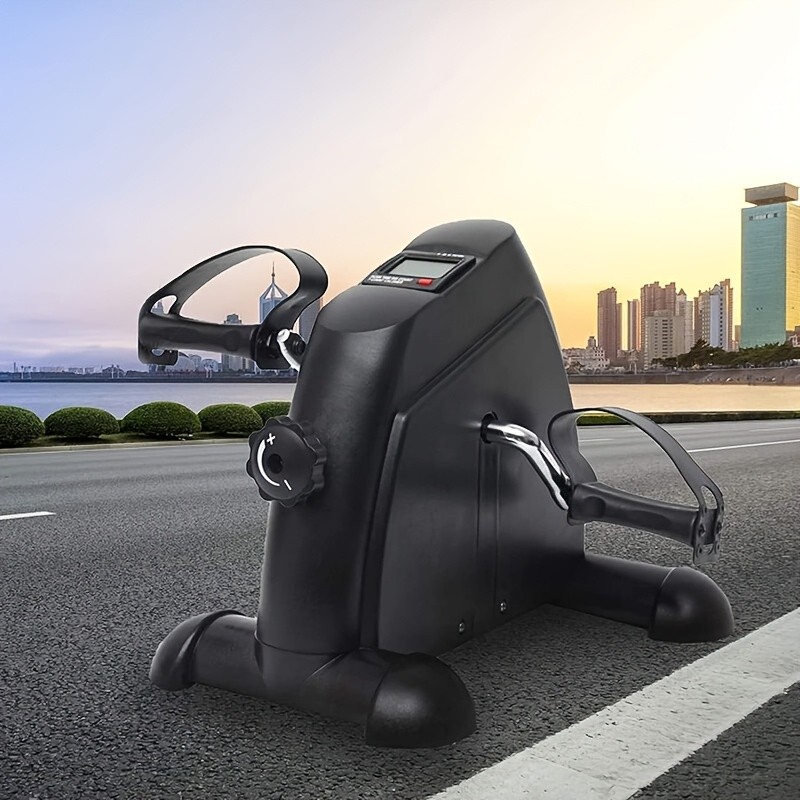 Portable Mini Exercise Bike with LCD Monitor