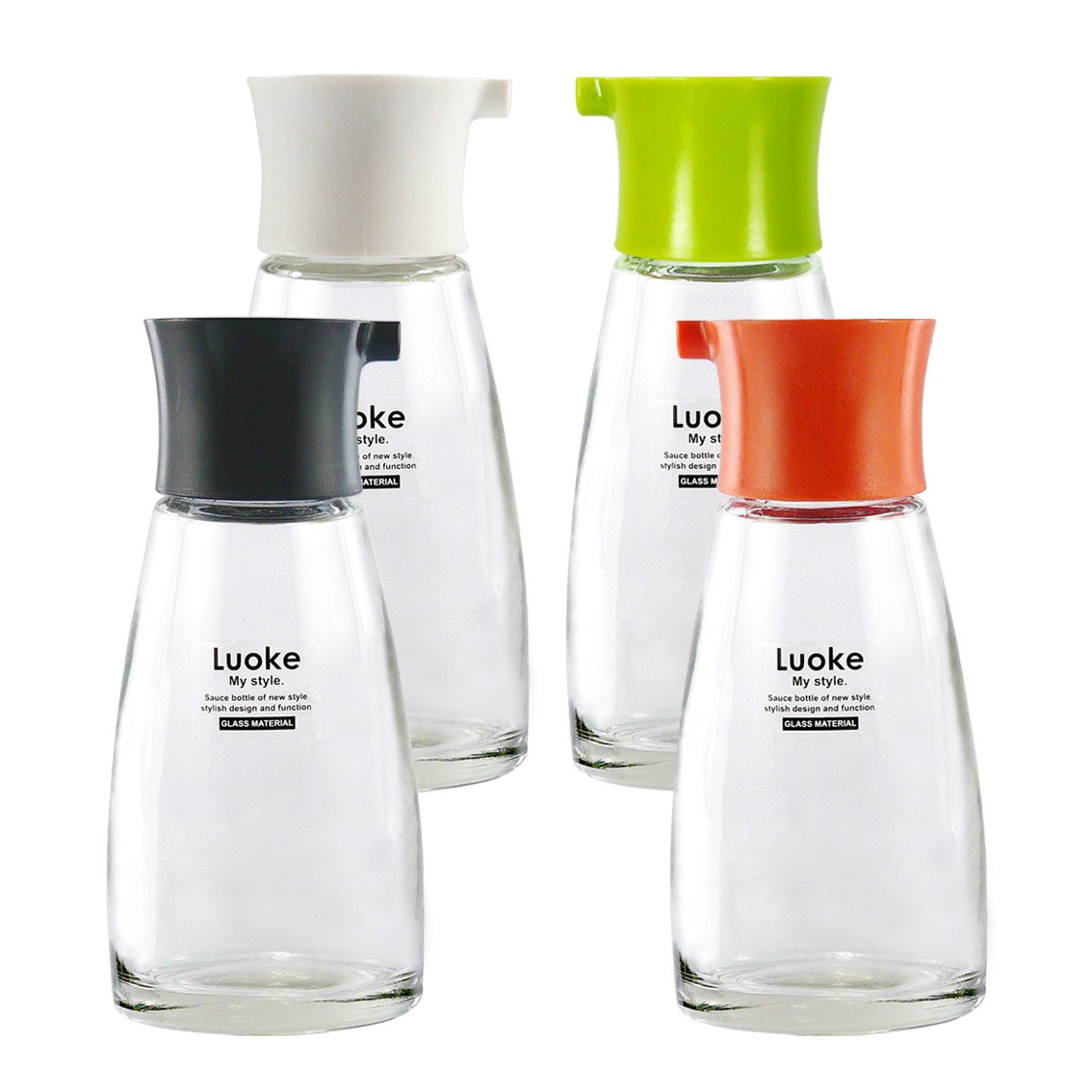 Glass Sauce Bottles