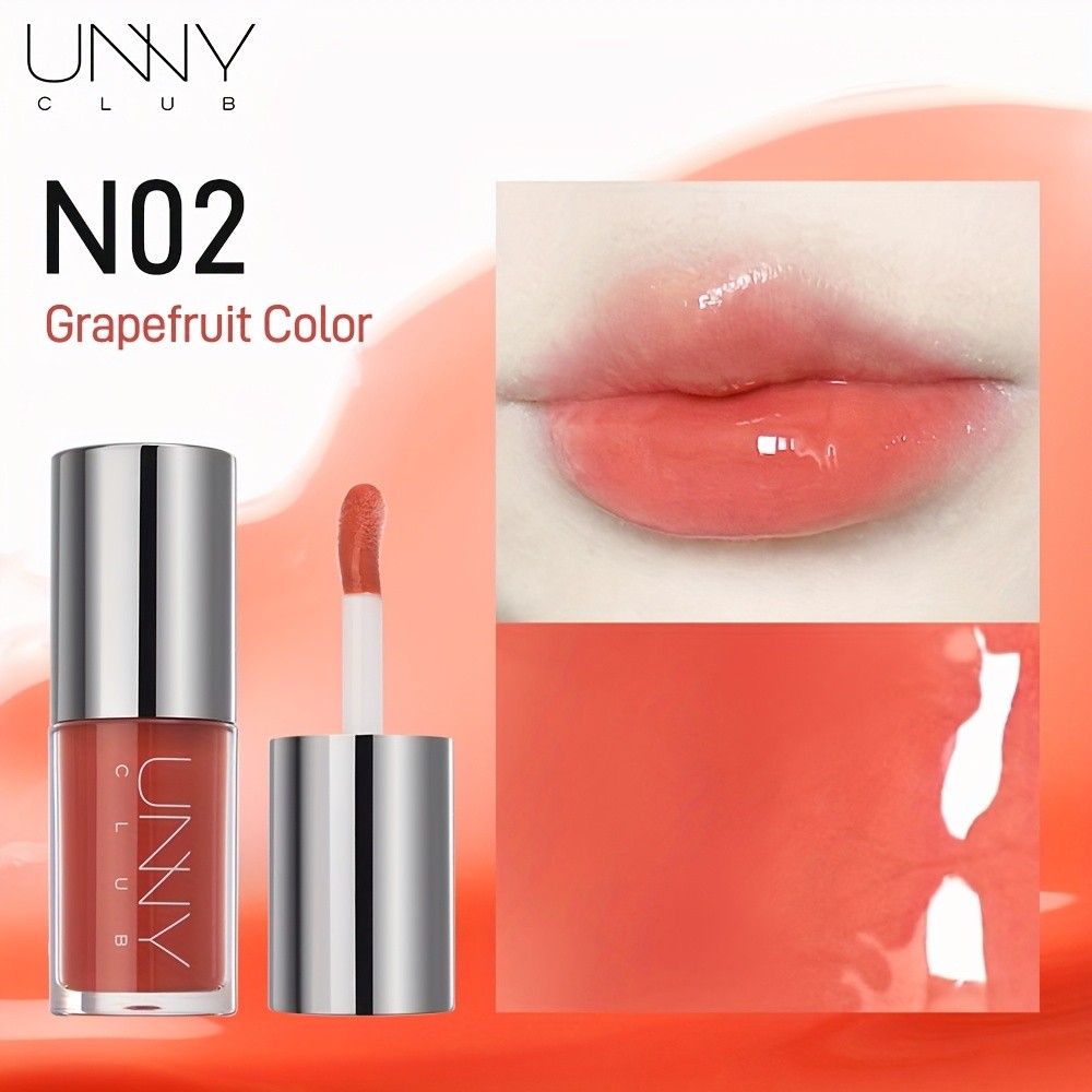 UNNY Club Apricot Color Tinted Lip Gloss
