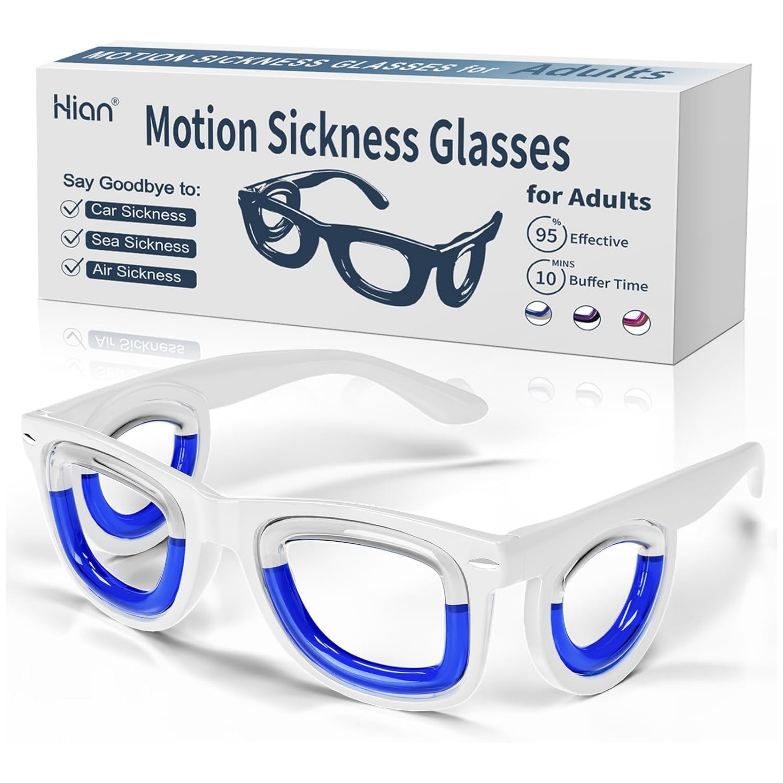 Smart Glasses for Adults to Alleviate Motion Sickness
