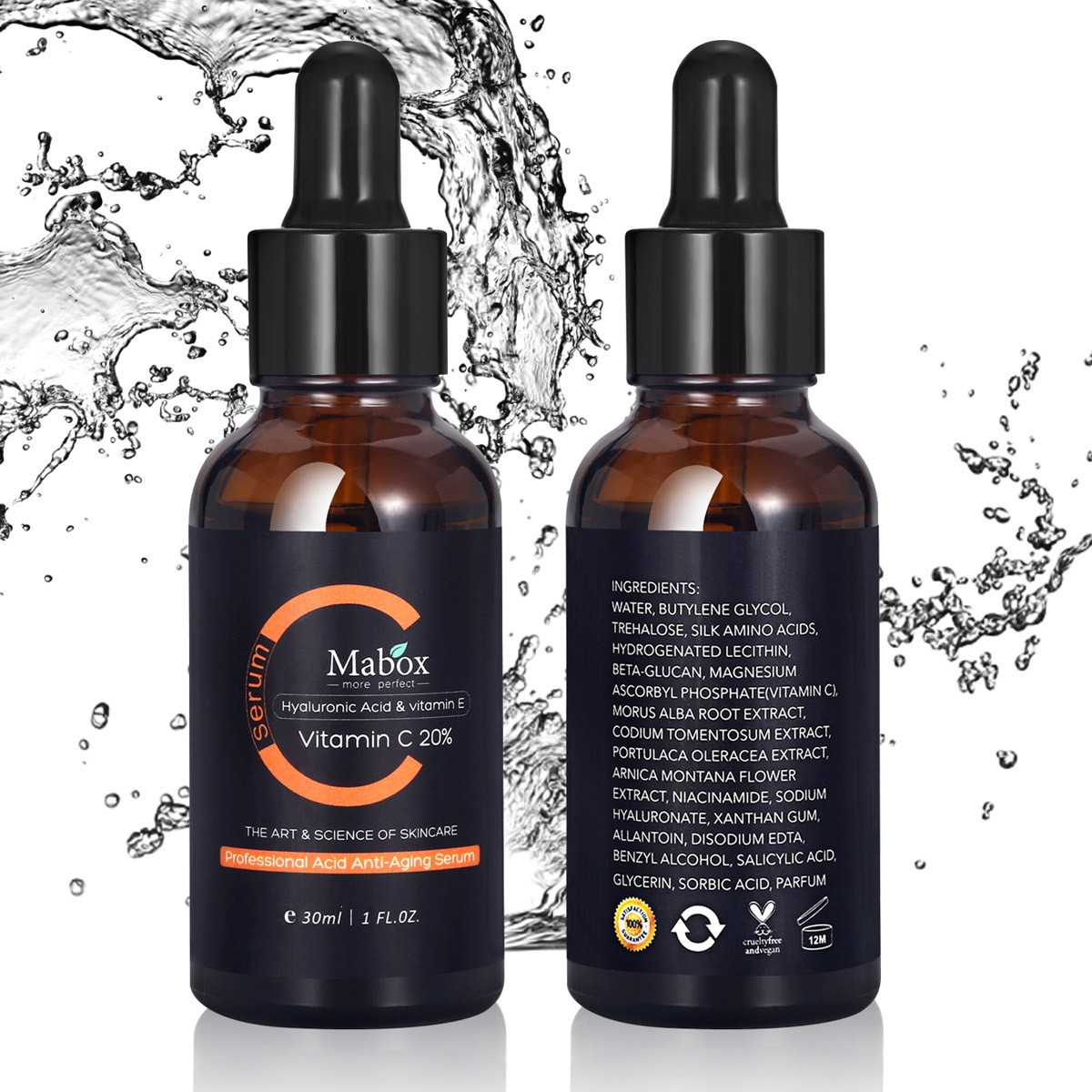 Mabox Vitamin C Serum Brighten and Rejuvenate Your Skin
