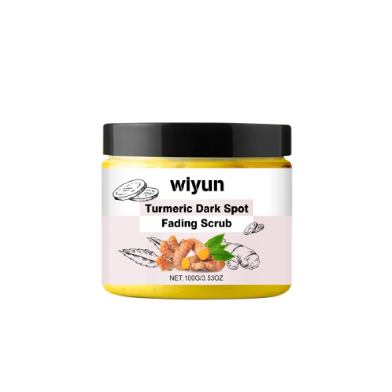 Wiyun Turmeric Scrub For Deep Body Cleansing Gentle Exfoliating Moisturizing Moisturizing Skin Cleansing Care