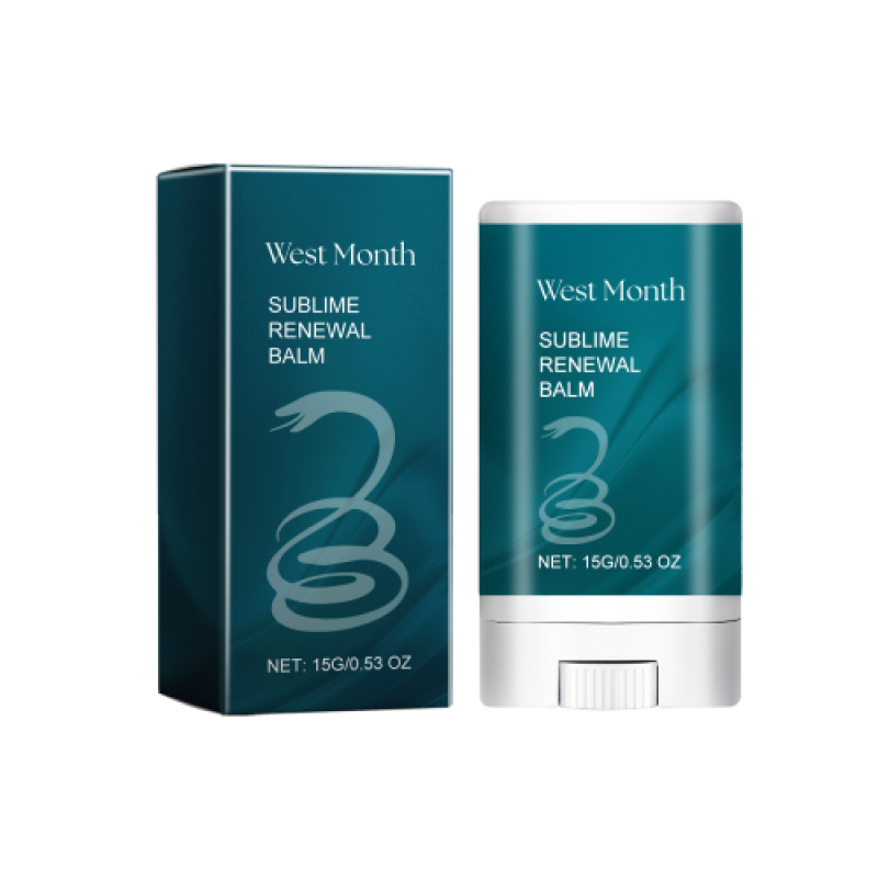 West&Month Sublime Renewal Balm, Lighten Fine Lines Hydrating And Moisturizing Skin Care Bar