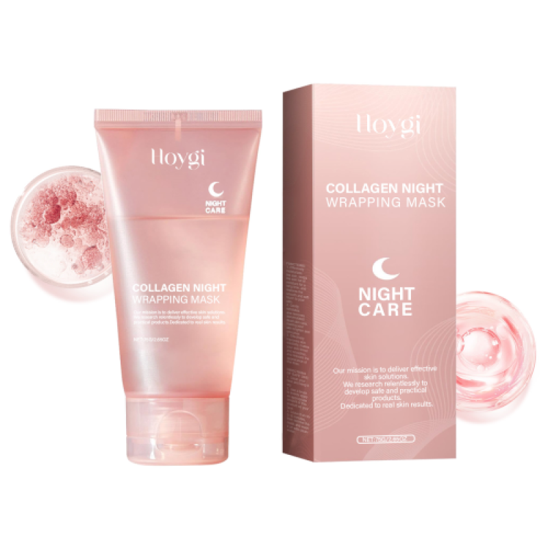 Hoygi Collagen Tear Mask, Gentle Cleansing, Exfoliating, Moisturizing, Moisturizing, Skin Care And Brightening Mask