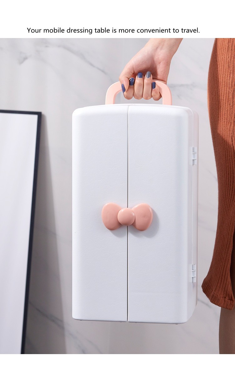 Skincare Finishing Box  Double Door Storage Organizer