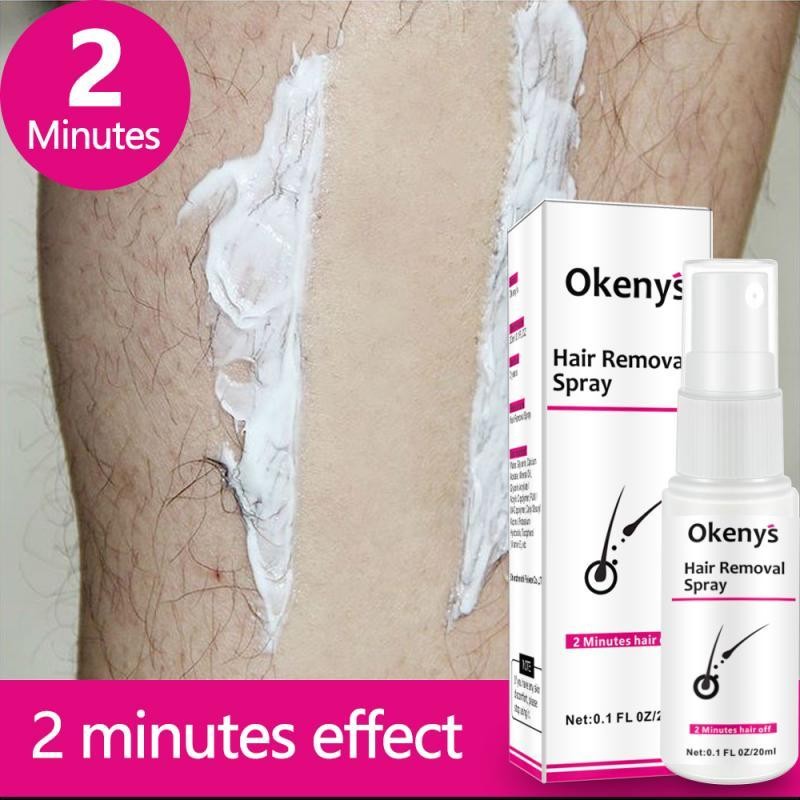Okenys Minutes Effect Hair Removal Sprays Painless Depilatory Cre