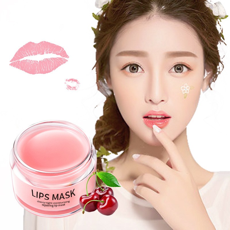 Cherry Night Moisturising Lip Mask