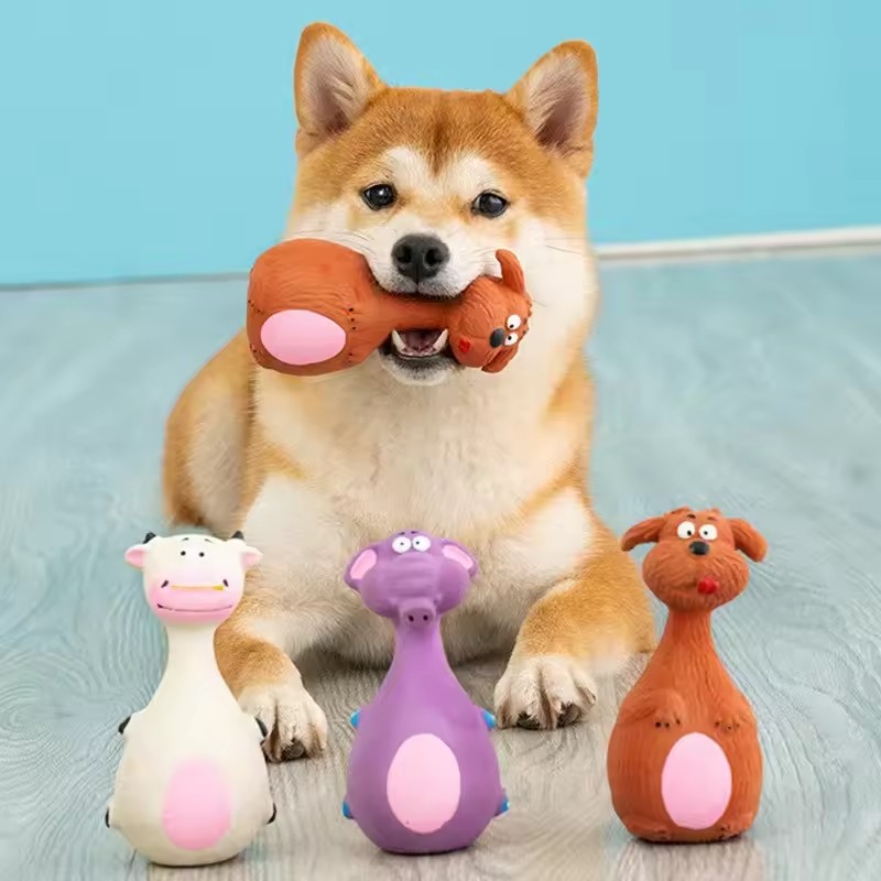 Animal Character Dog Chew Toy Fun, Durable, and Safe for Your Dog