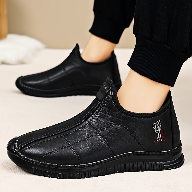 FKO Comfortable and Warm Slip-On Men's Casual Boots