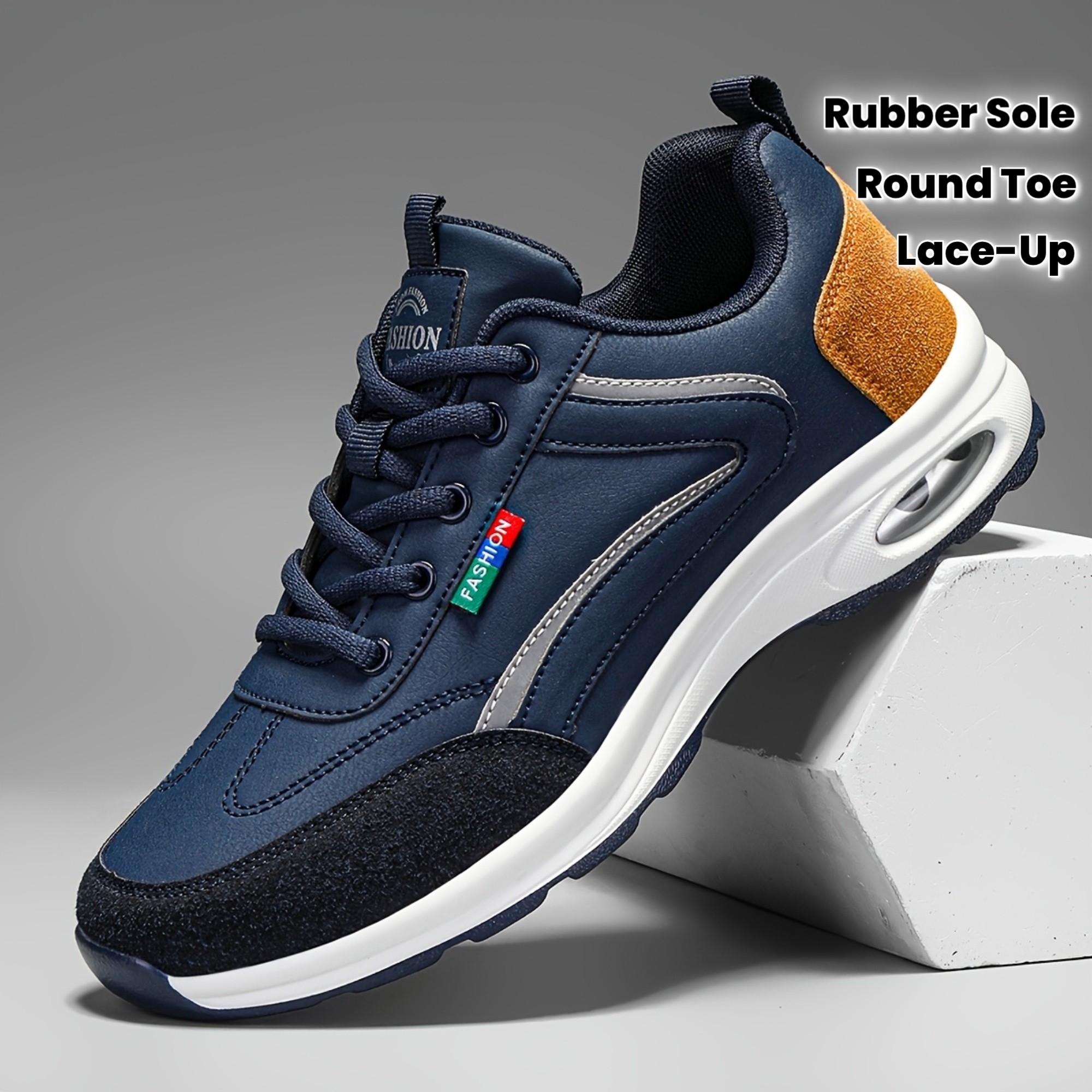 AOPLUS Men's Low-Top Sneakers