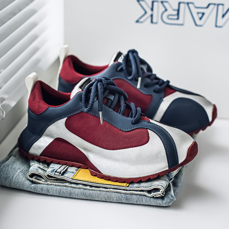 ZQBOBING Men's Soft-Sole Anti-Slip Running Shoes