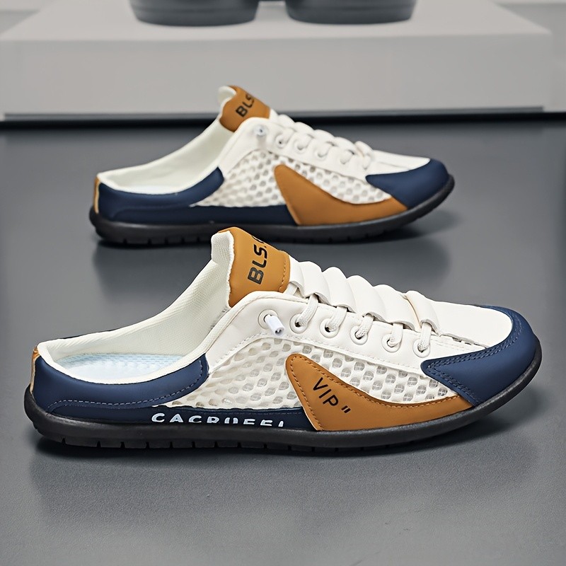 Zhenyuezu Men's Stylish and Trendy Casual Slip-On