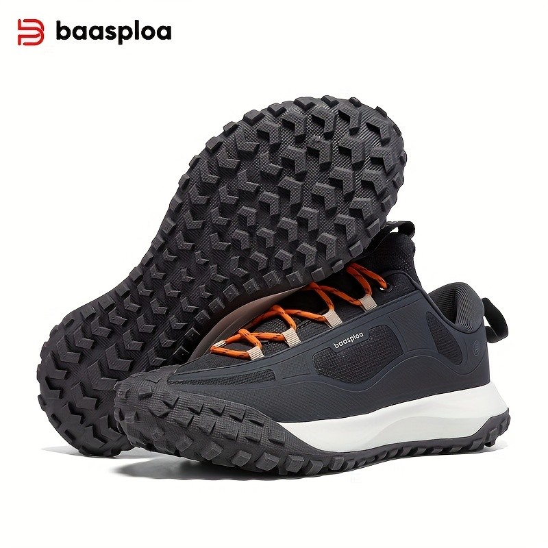 BAASPLOA Four Seasons Mens Trail Running Footwear