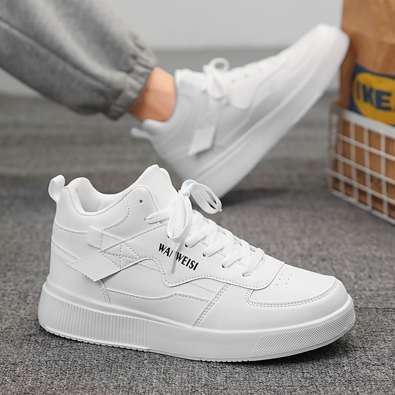 WANWEISI Men's High Top Sneakers