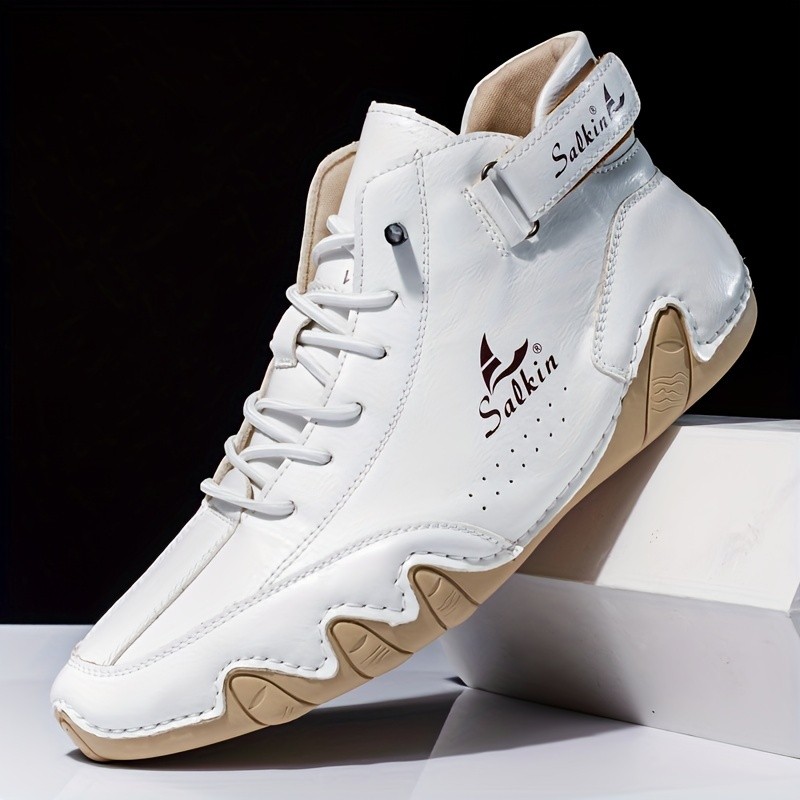 SALKIN Plus Size Men's Casual Ankle Sneakers