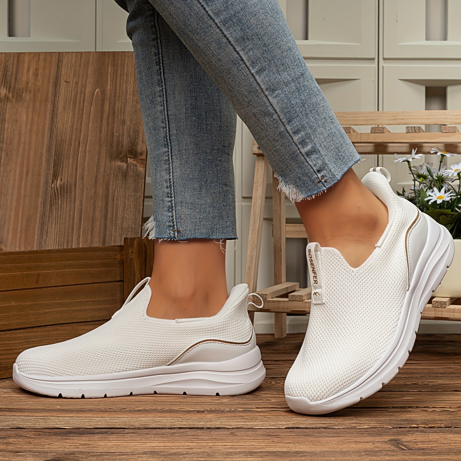 SOSENFER Hands-Free Walking Shoes