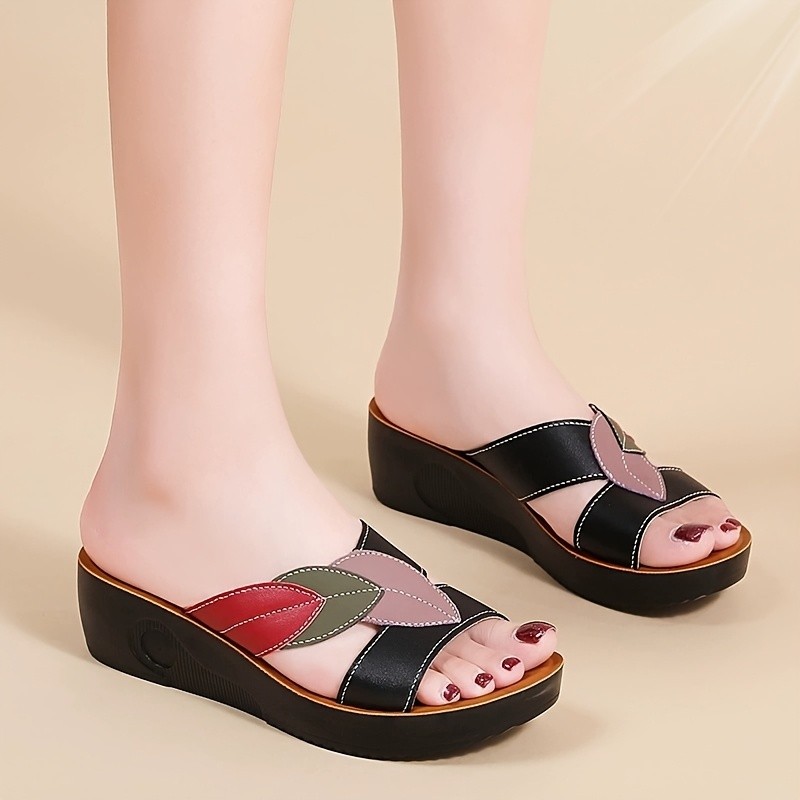 ADO STAP Women's Thick-Soled Sloping Heel Summer Shoes