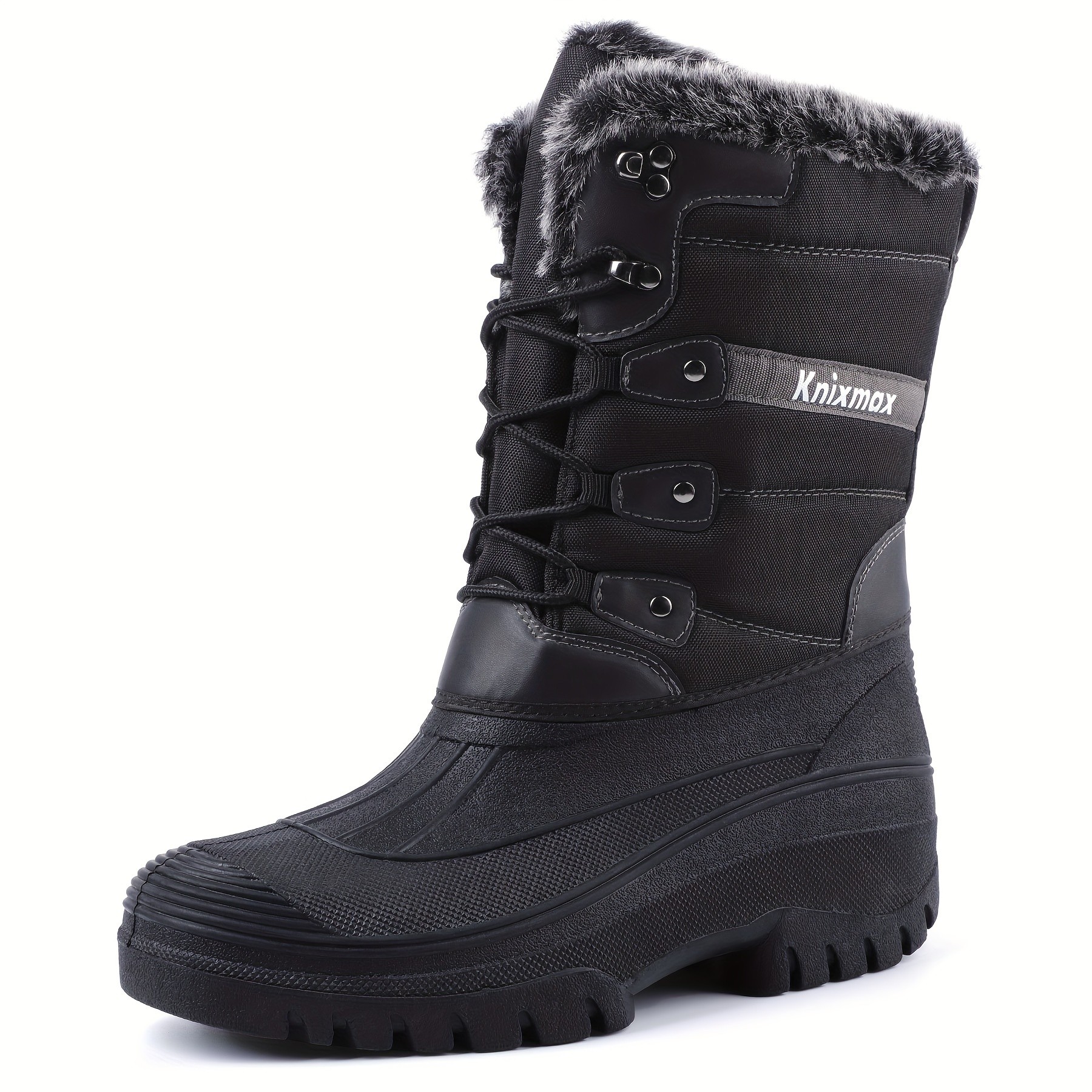 KNIXMAX Womens Winter Snow Boots