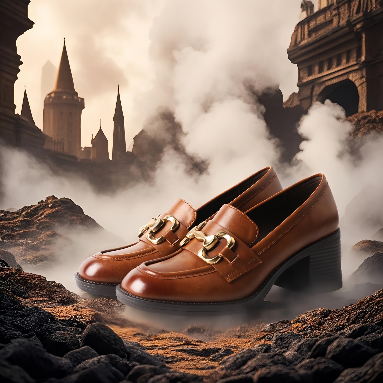 TMA EYES Spring and Autumn Classic Vintage Floral Thick