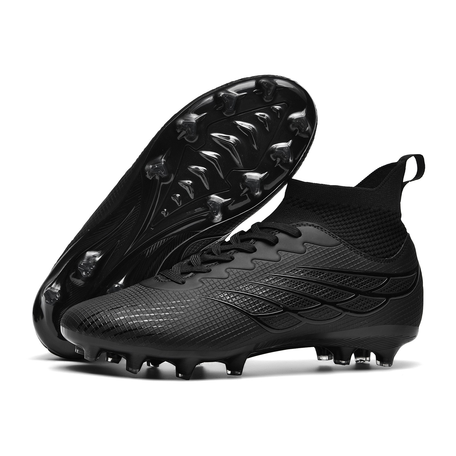 WEJIESS Mens Premium Seamless Upper Soccer Cleats