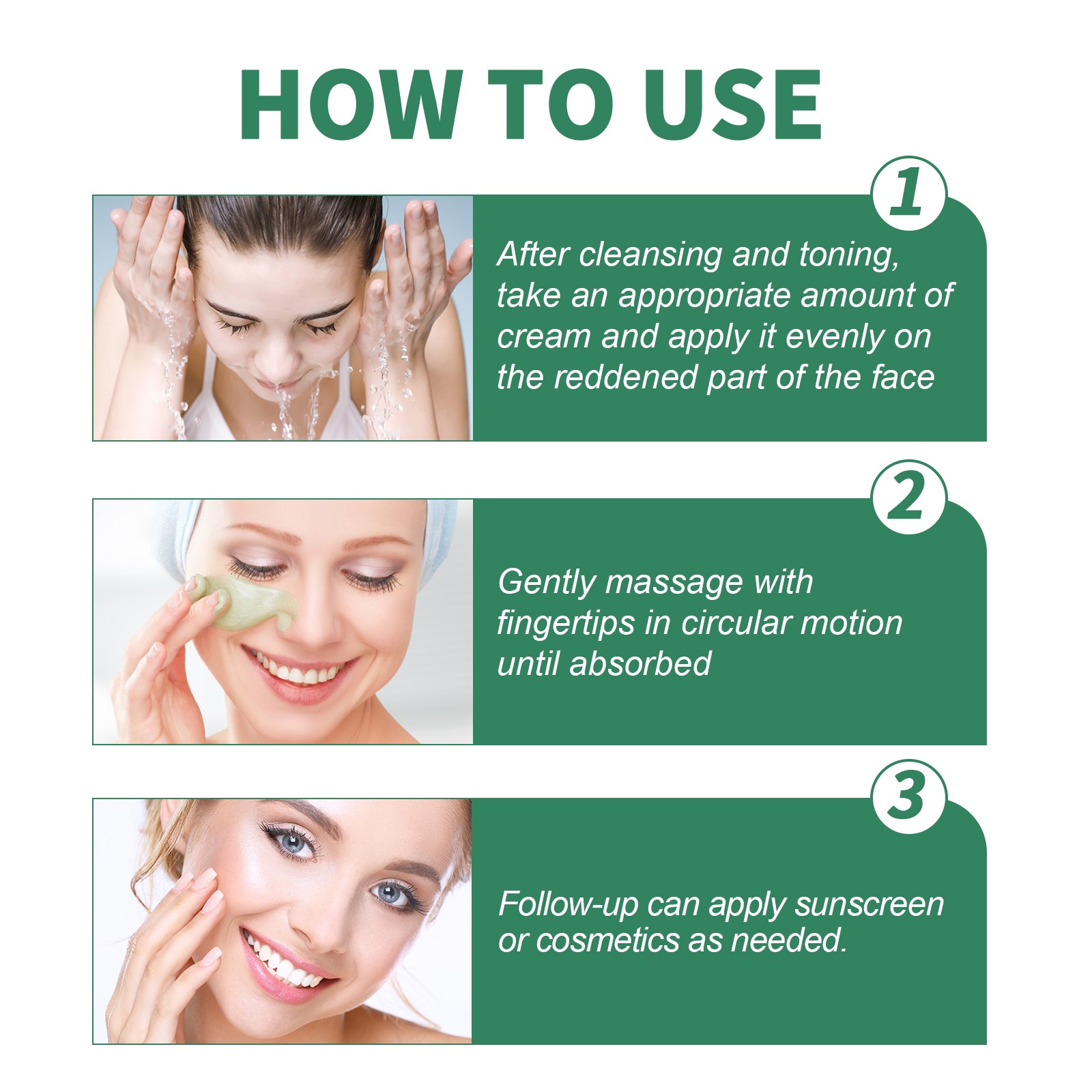 West&Month Color Correcting Cream  Clears Skin and Refines Pores