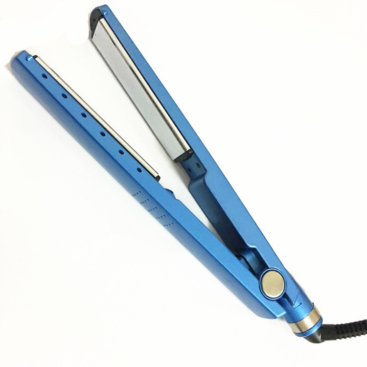 Sleek Ceramic Hair Straightener Blue Edition