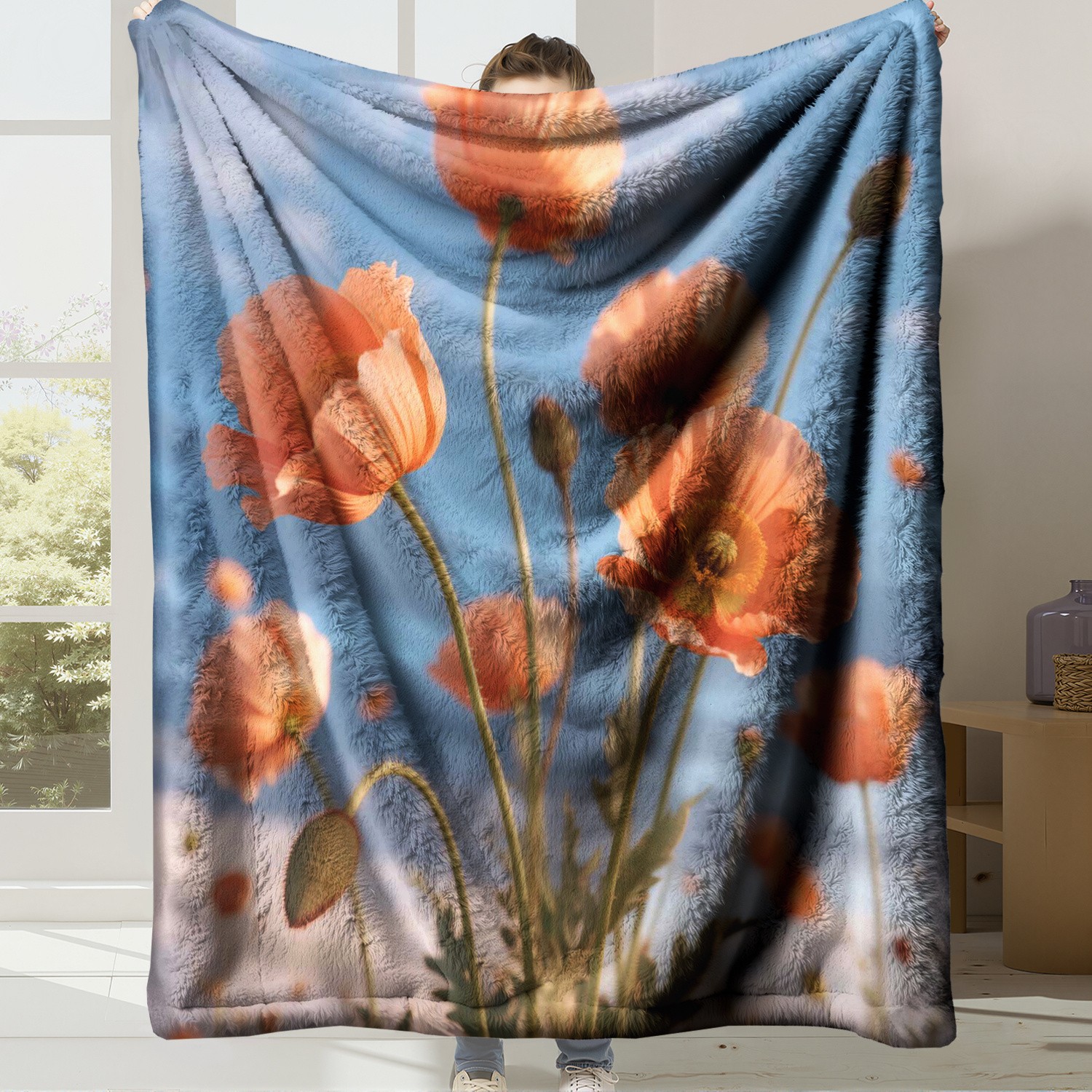 HEZOM Super Soft Flannel & Milk Fleece Blanket, 300GSM