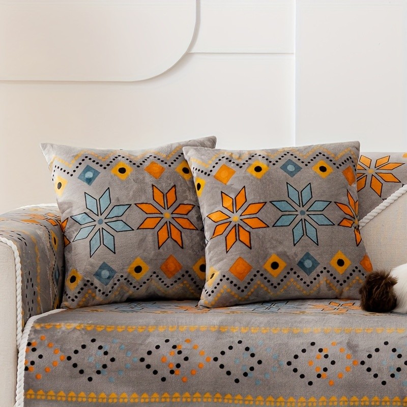 TIANXINBAOBEI 2pcs Bohemian Style Throw Pillow Covers