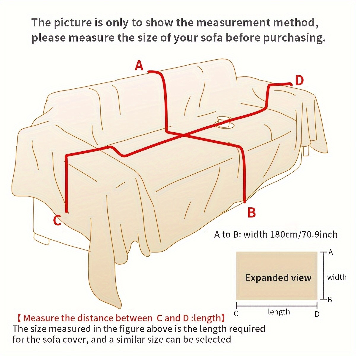 PJLZJFBY Bohemian Style Chenille Sofa Throw
